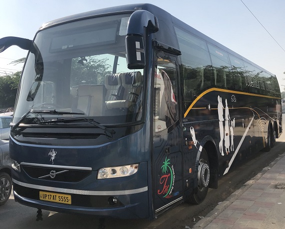 ahmedabad to delhi volvo bus service